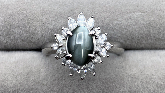 買取したプラチナ・ダイヤの指輪
