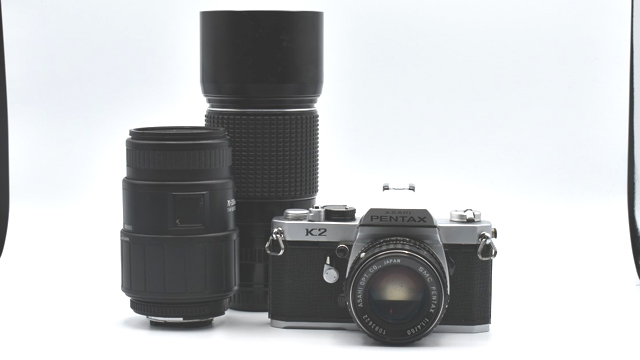 買取したペンタックスK2フィルムカメラ
