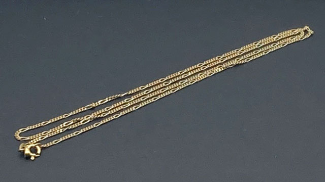 お買取りさせていただきましたK18ネックレス