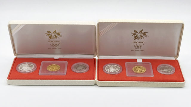 お買取りさせていただきました金貨