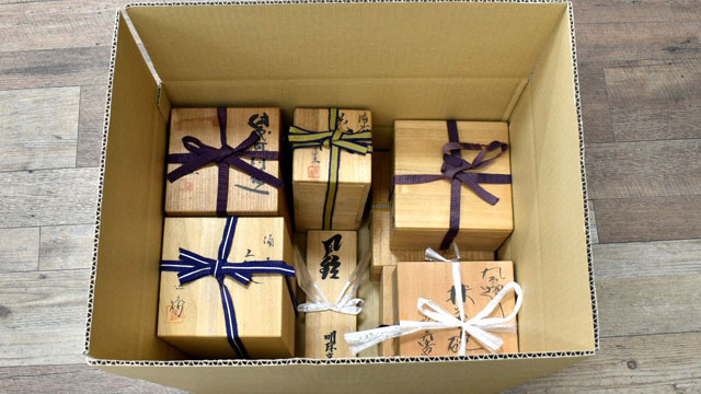 買取した茶道具